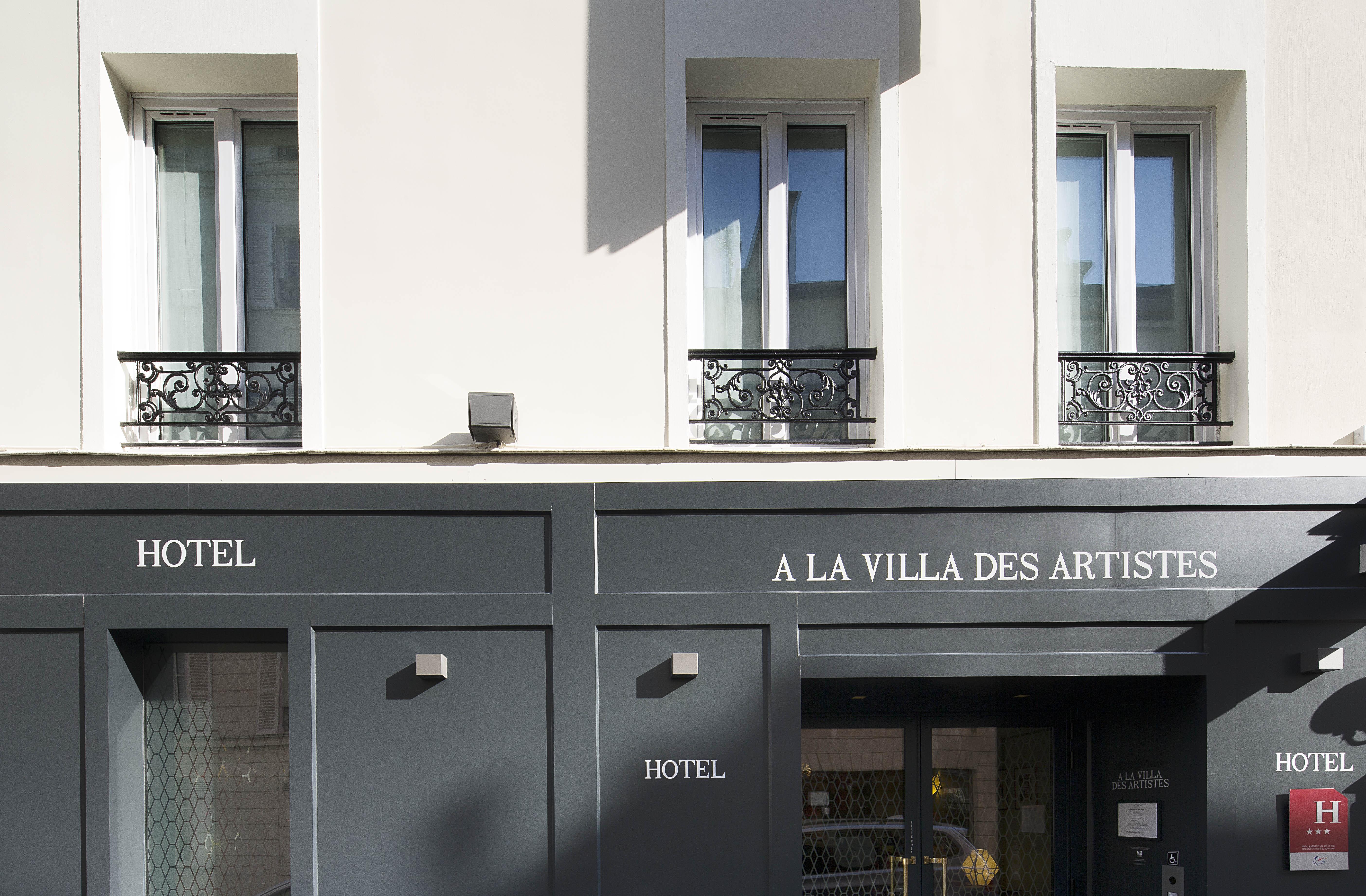 Hotel A La Villa Des Artistes Paříž Exteriér fotografie